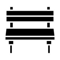 Bench vector icon