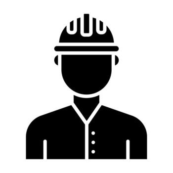 Construction Worker vector icon