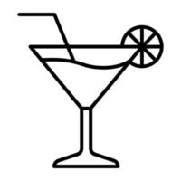 Cocktails vector icon