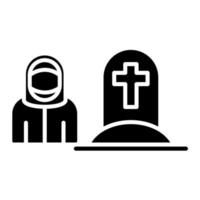 Widower vector icon