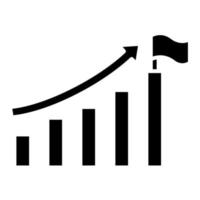 Career Growth vector icon