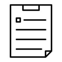 Paper vector icon