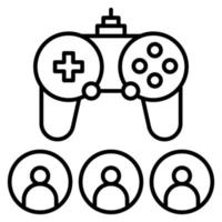 Game Viewers vector icon