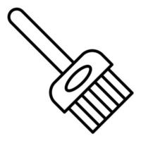 Hair Dye Brush vector icon