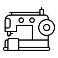 icono de vector de máquina de coser