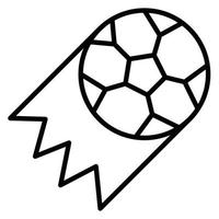 Fast Ball vector icon