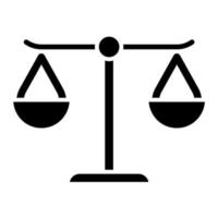 Law vector icon