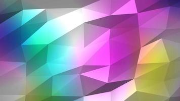 Low poly gradient colorful background effect photo