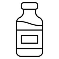 icono de vector de leche