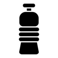 icono de vector de botella de agua