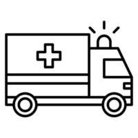 Ambulance vector icon