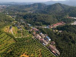 Aerial view Kampung Baru Bukit Besar at Kulim photo