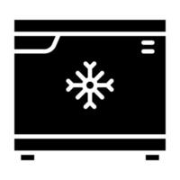 Freezer vector icon