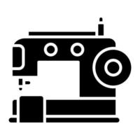 Sewing Machine vector icon