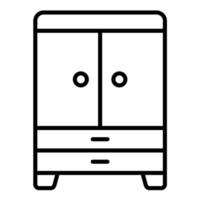 Wardrobe vector icon