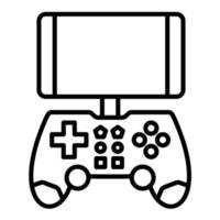 Mobile Game Console vector icon