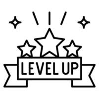 Level Up vector icon