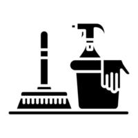 limpieza Servicio vector icono