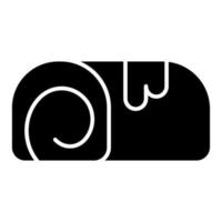 Swiss Roll vector icon