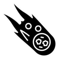 Comet vector icon