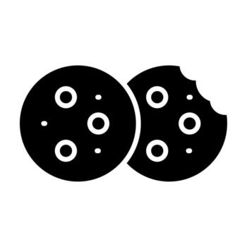 Cookie vector icon