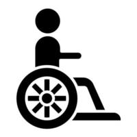 Disabled Person vector icon