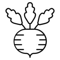 Beet vector icon