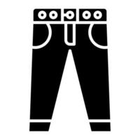 icono de vector de pantalones de negocios