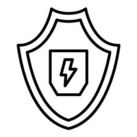 Electricity Protection vector icon