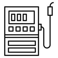 icono de vector de bomba de aceite