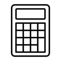 Calculator vector icon