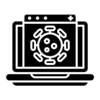 Virus Detection vector icon