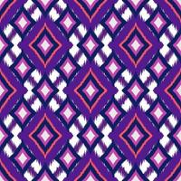 Ikat geometric folklore ornament, Tribal ethnic texture. Seamless striped pattern in Aztec style, Figure tribal embroidery, Scandinavian, Ikat pattern photo