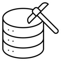 Data Mining vector icon