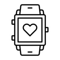 Smartwatch vector icon