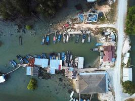 Traditional Malays fishing village photo