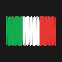 vector de bandera de italia