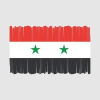 vector de bandera de siria