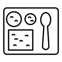 icono de vector de comida