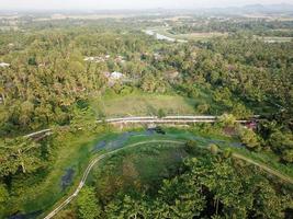 A green path at Malays village photo