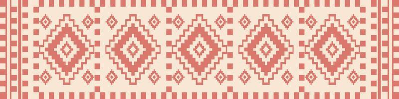 Southwest geometric colorful vintage pattern. Aztec kilim geometric square diamond pattern. Aztec kilim pattern use for border, carpet, area rug, tapestry, mat, home decoration elements. vector