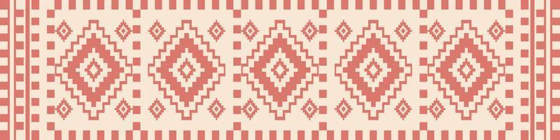 Southwest geometric colorful vintage pattern. Aztec kilim geometric square diamond pattern. Aztec kilim pattern use for border, carpet, area rug, tapestry, mat, home decoration elements. vector