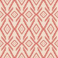 Aztec Kilim retro color pattern. Aztec Kilim geometric square diamond shape seamless pattern background. Southwest geometric traditional pattern use for fabric, home decoration elements. vector