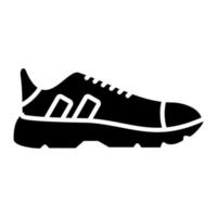 icono de vector de zapatillas