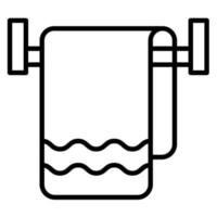 Towel vector icon