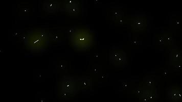 Green firefly animation background photo