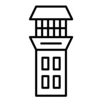 Control Tower vector icon