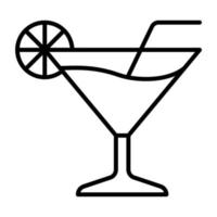 Drink Glass vector icon