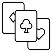 Playing Cards vector icon