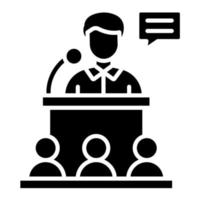 Lecture vector icon